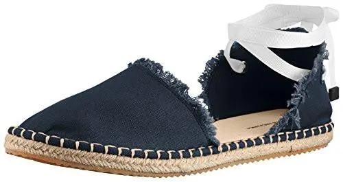 Canvas Espadrille Sandal Navy 6 M Us