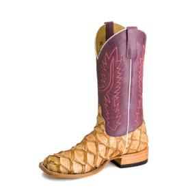 Horse Power Men's Big Bass Purple Square Toe Boot