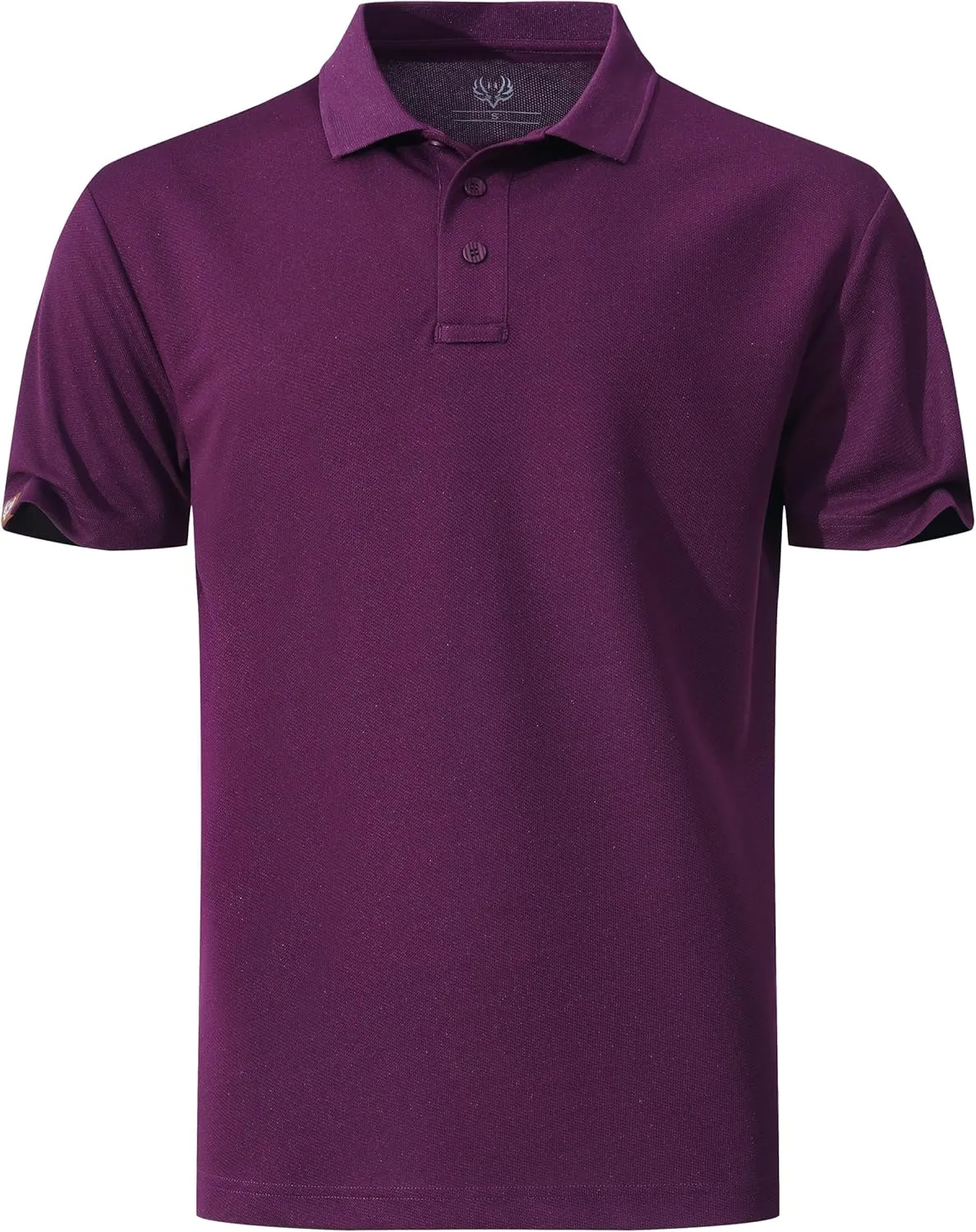 Men's Quick-Dry Active Polo Shirts Short Sleeve Performance for Golf Tennis Daily Casual Collared T-Shirt