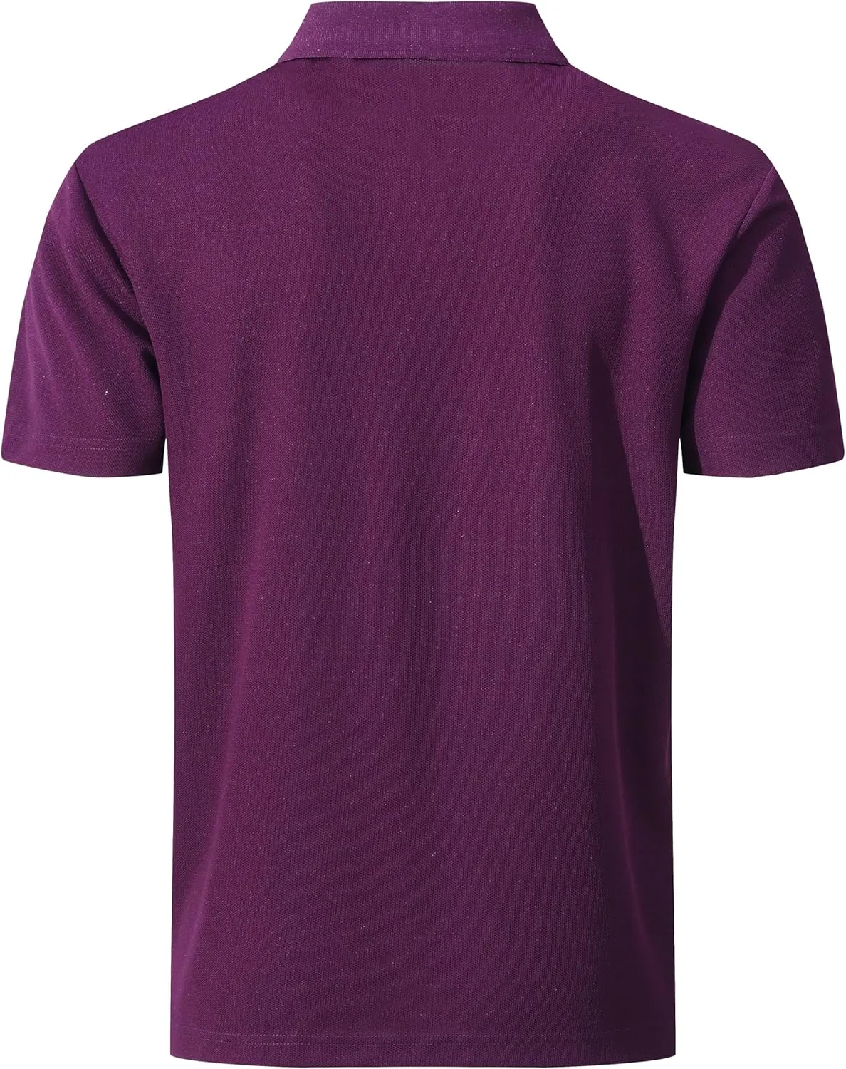 Men's Quick-Dry Active Polo Shirts Short Sleeve Performance for Golf Tennis Daily Casual Collared T-Shirt