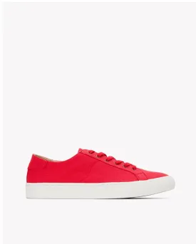 Mens_Sneakers_The Ibiza_Canvas Colors_Cayenne Red