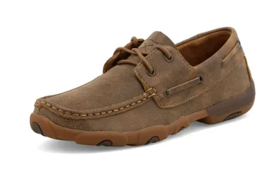 Mirin Twisted X Boat Shoe Driving Moc - Bomber