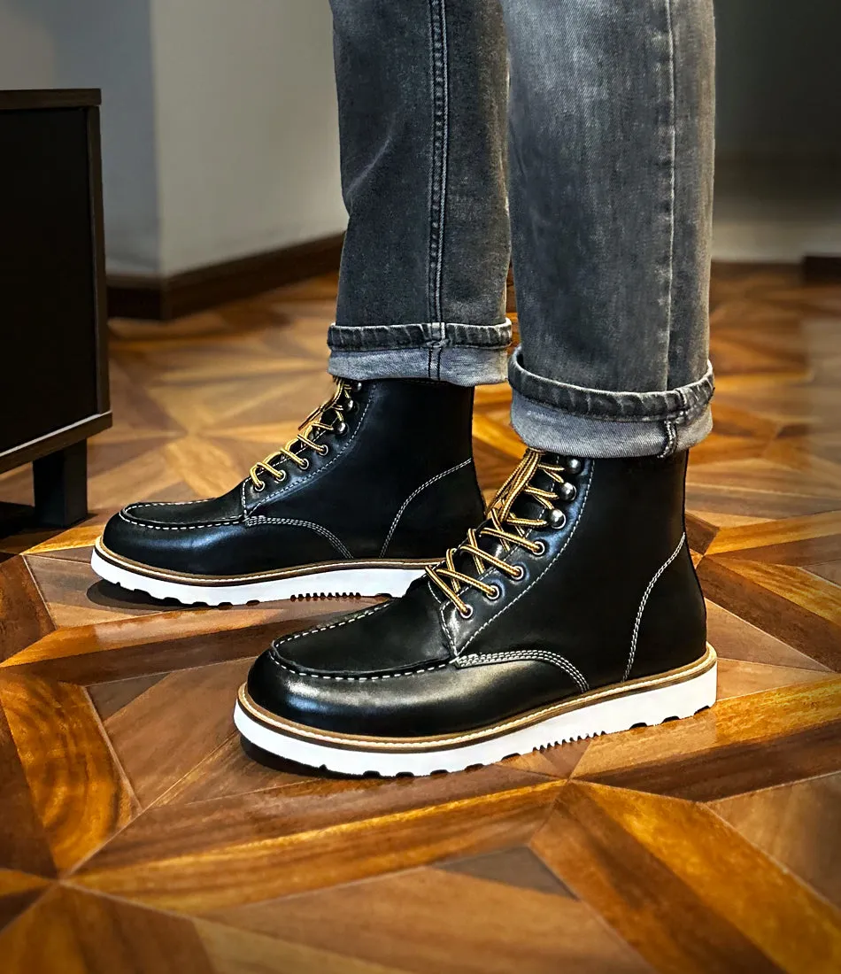Moc Toe Boots - Black
