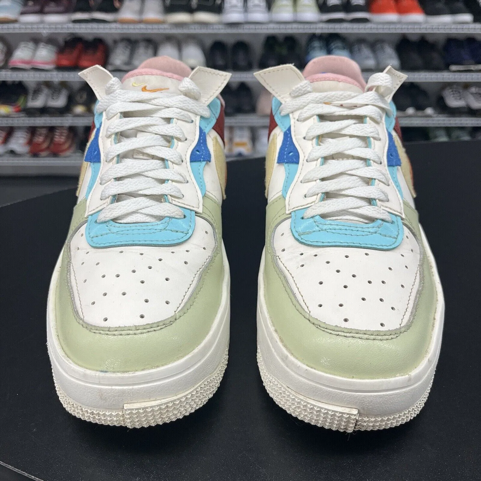 Nike Air Force 1 Fontanka Sail Multi Womans  Shoe DO6719-100 Men's Size 9.5