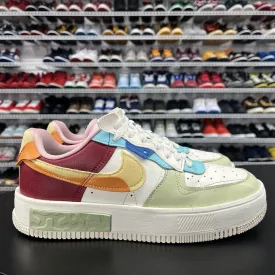 Nike Air Force 1 Fontanka Sail Multi Womans  Shoe DO6719-100 Men's Size 9.5
