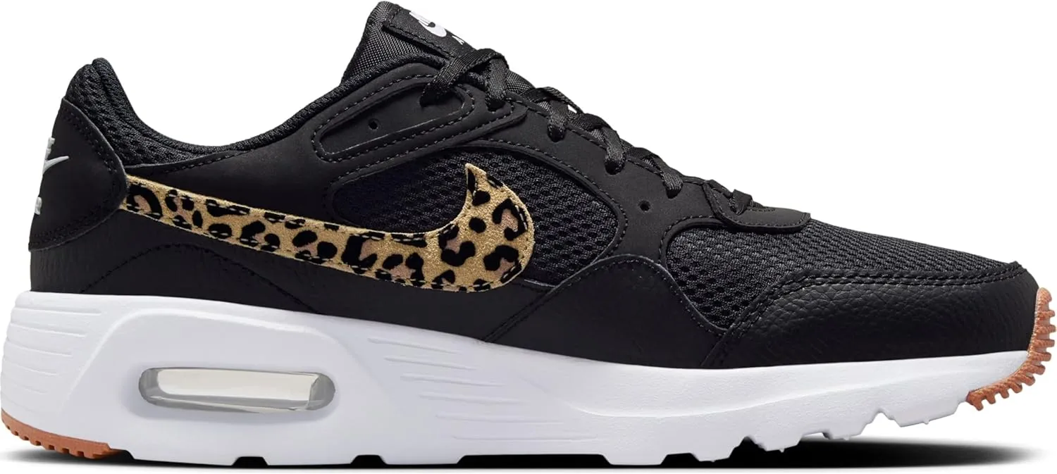 Nike Air Max SC Women's Shoes (FZ2649-001, Black/Hemp/White/Sesame)