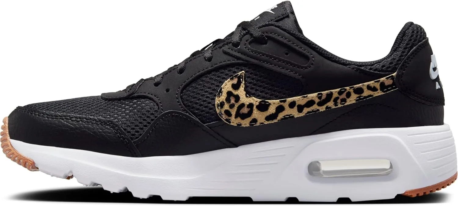 Nike Air Max SC Women's Shoes (FZ2649-001, Black/Hemp/White/Sesame)