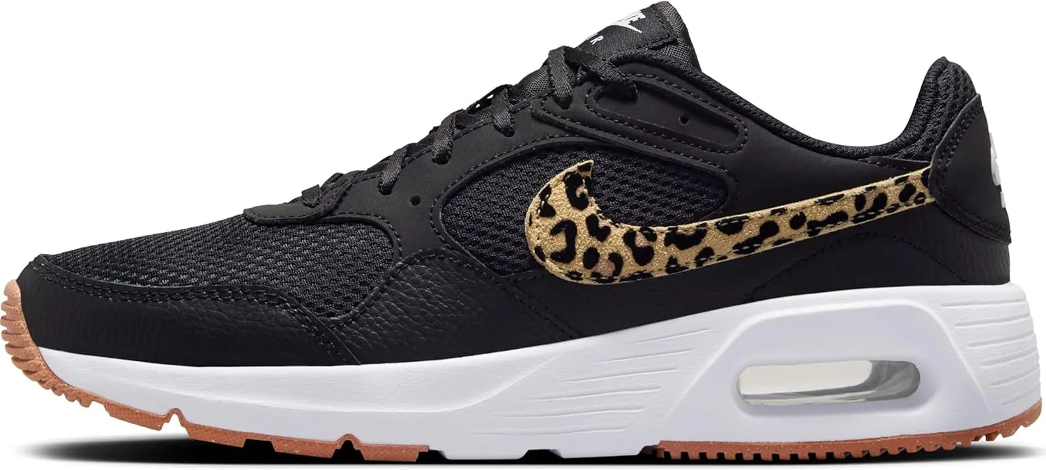 Nike Air Max SC Women's Shoes (FZ2649-001, Black/Hemp/White/Sesame)