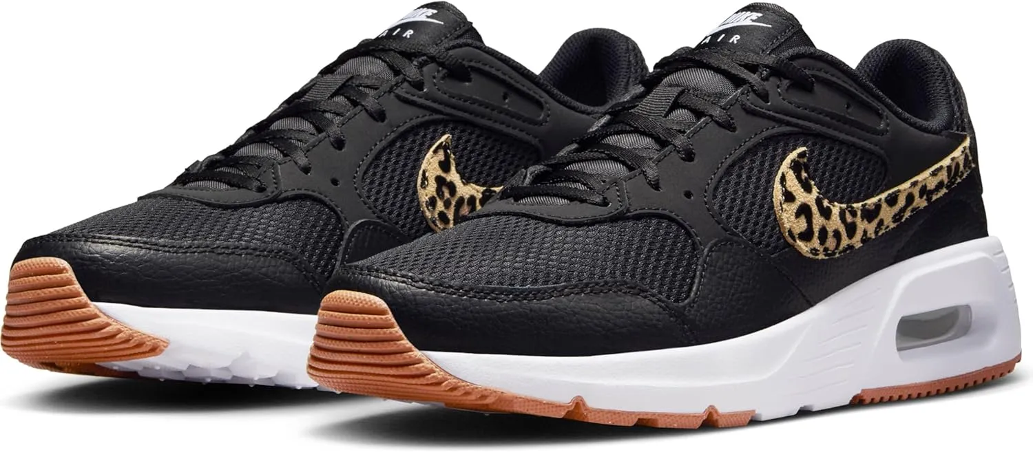 Nike Air Max SC Women's Shoes (FZ2649-001, Black/Hemp/White/Sesame)