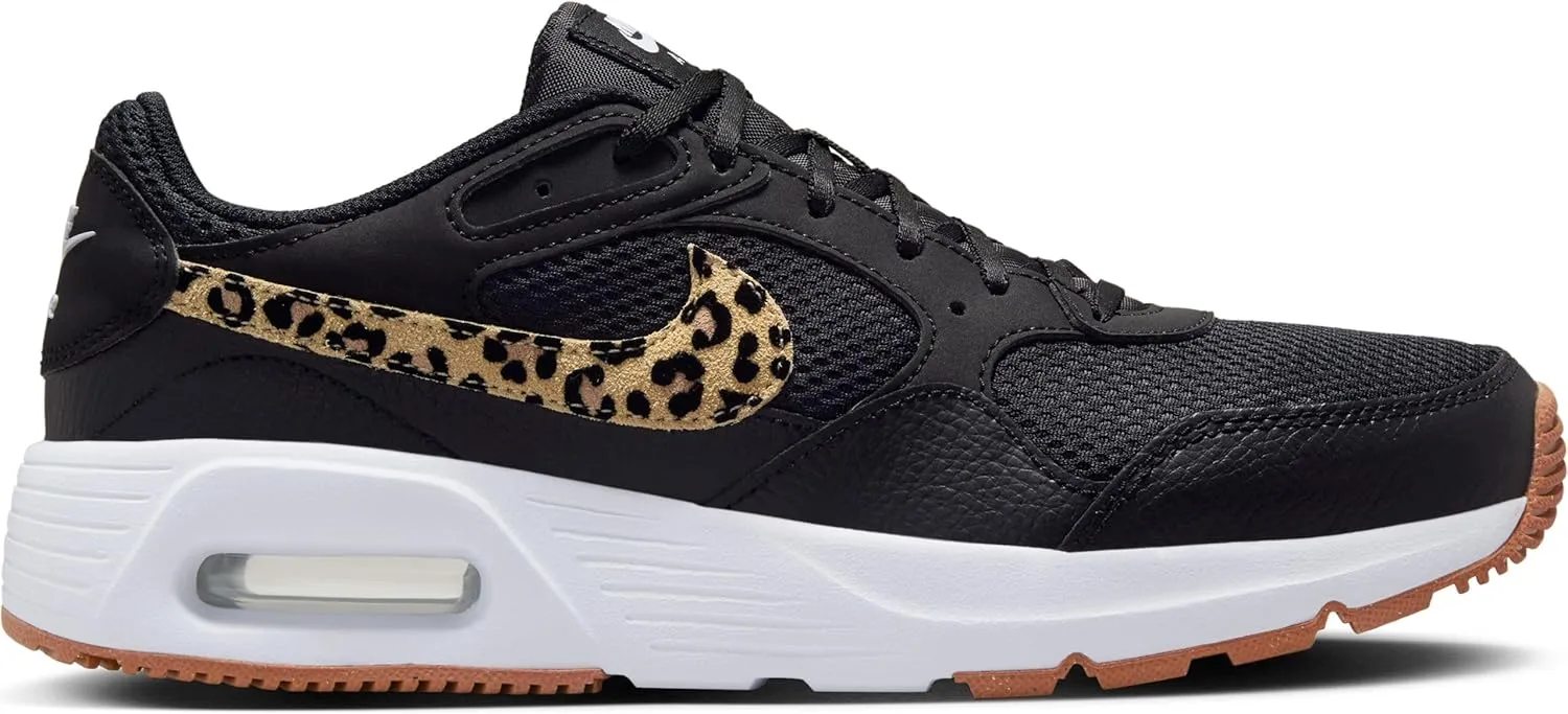 Nike Air Max SC Women's Shoes (FZ2649-001, Black/Hemp/White/Sesame)