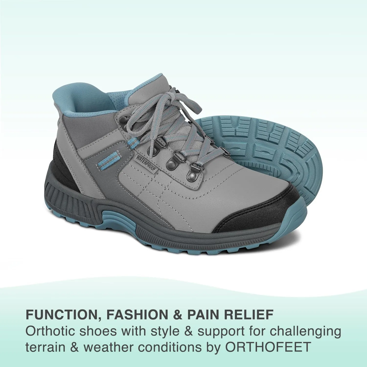 Orthofeet Women's Orthopedic Carmel Hands-Free Boots