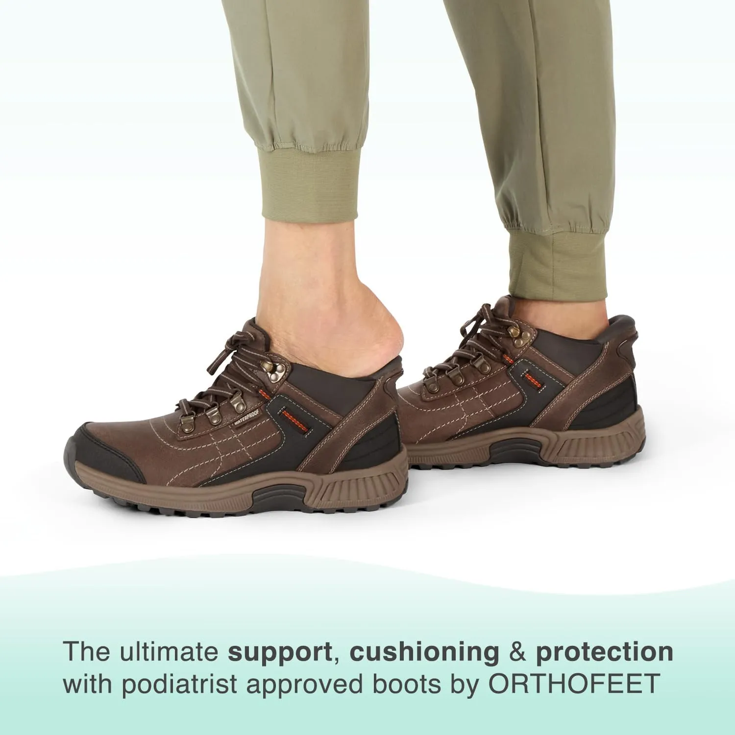 Orthofeet Women's Orthopedic Carmel Hands-Free Boots