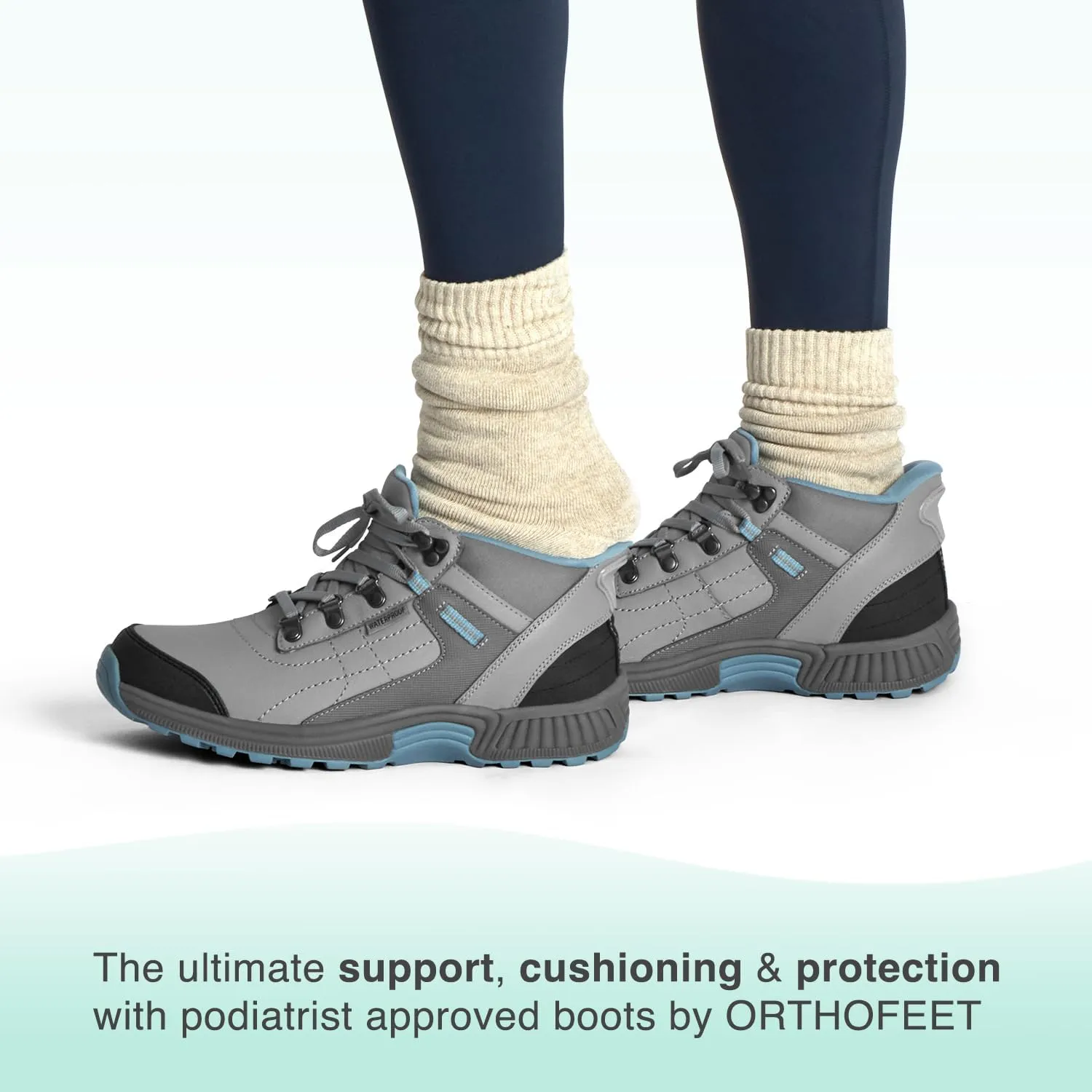 Orthofeet Women's Orthopedic Carmel Hands-Free Boots