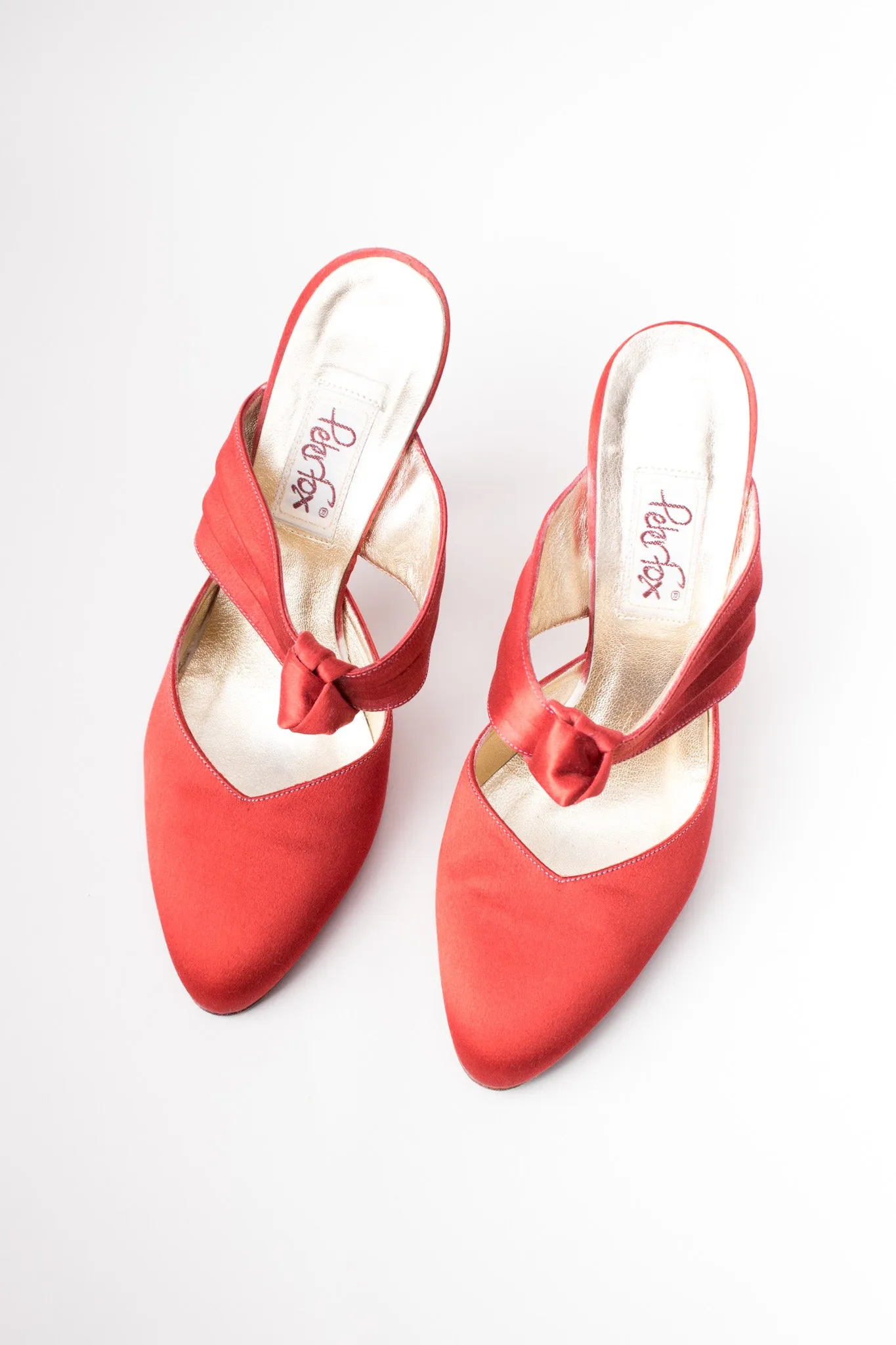 Satin Knot Mules