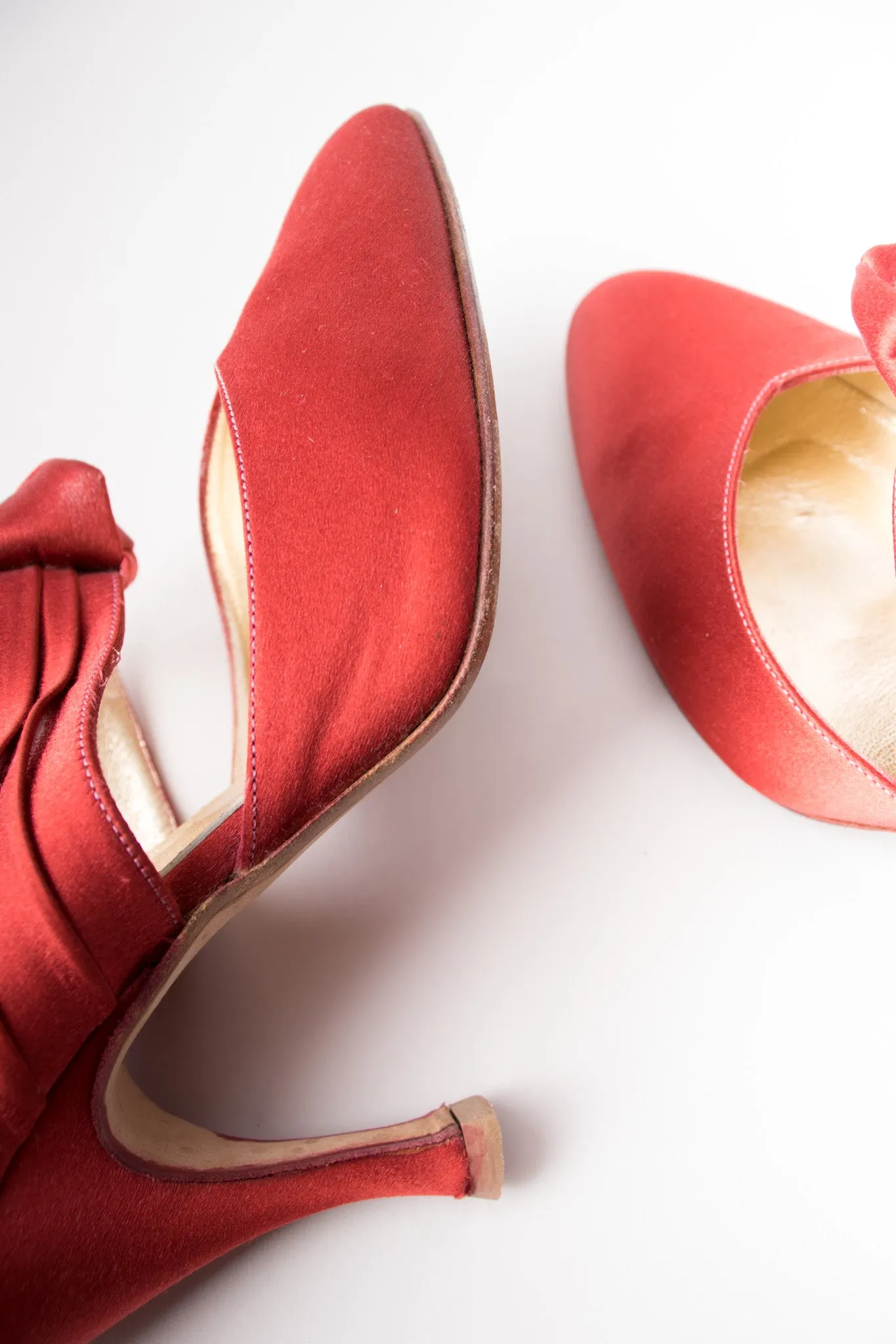 Satin Knot Mules
