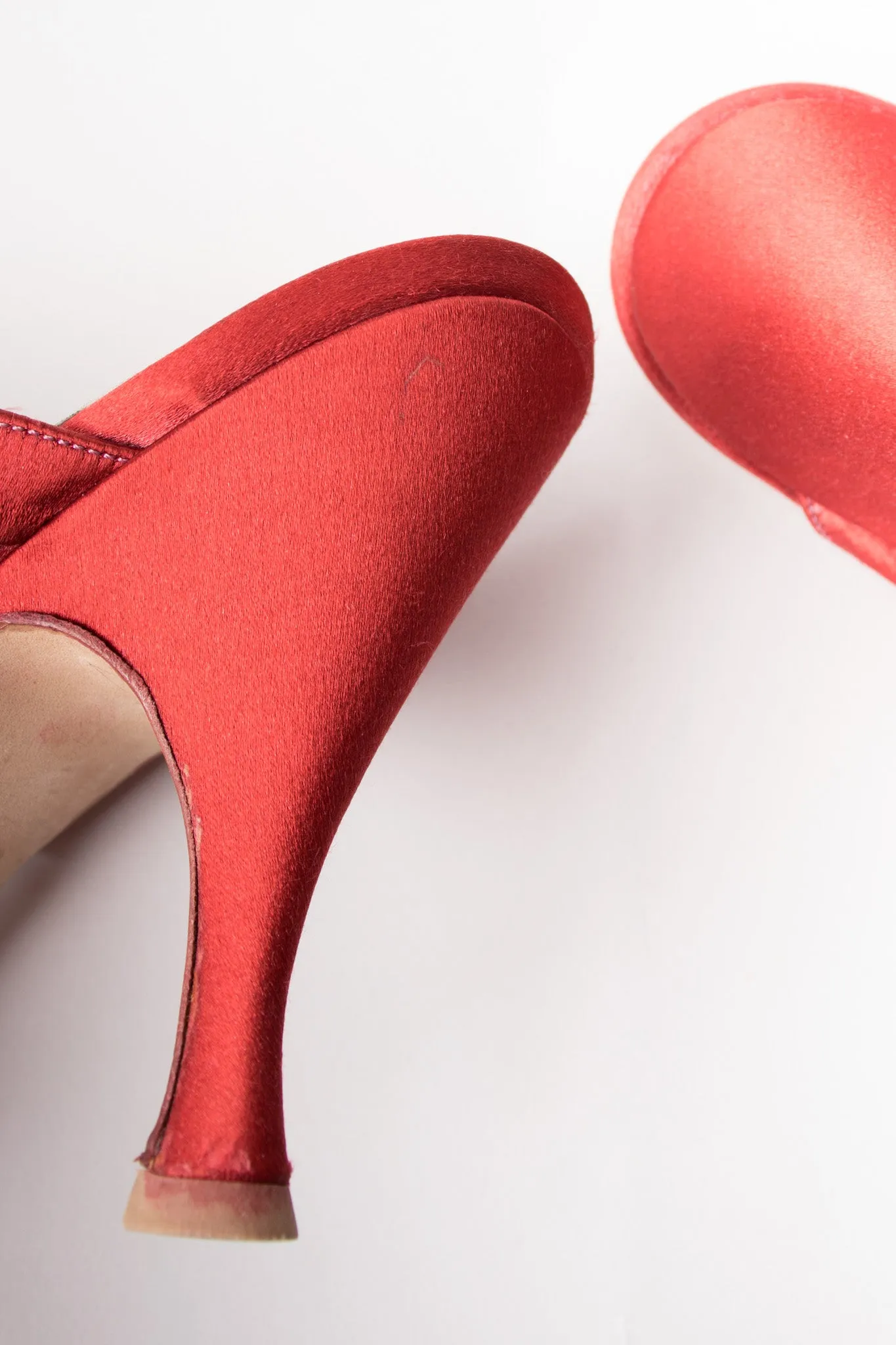 Satin Knot Mules