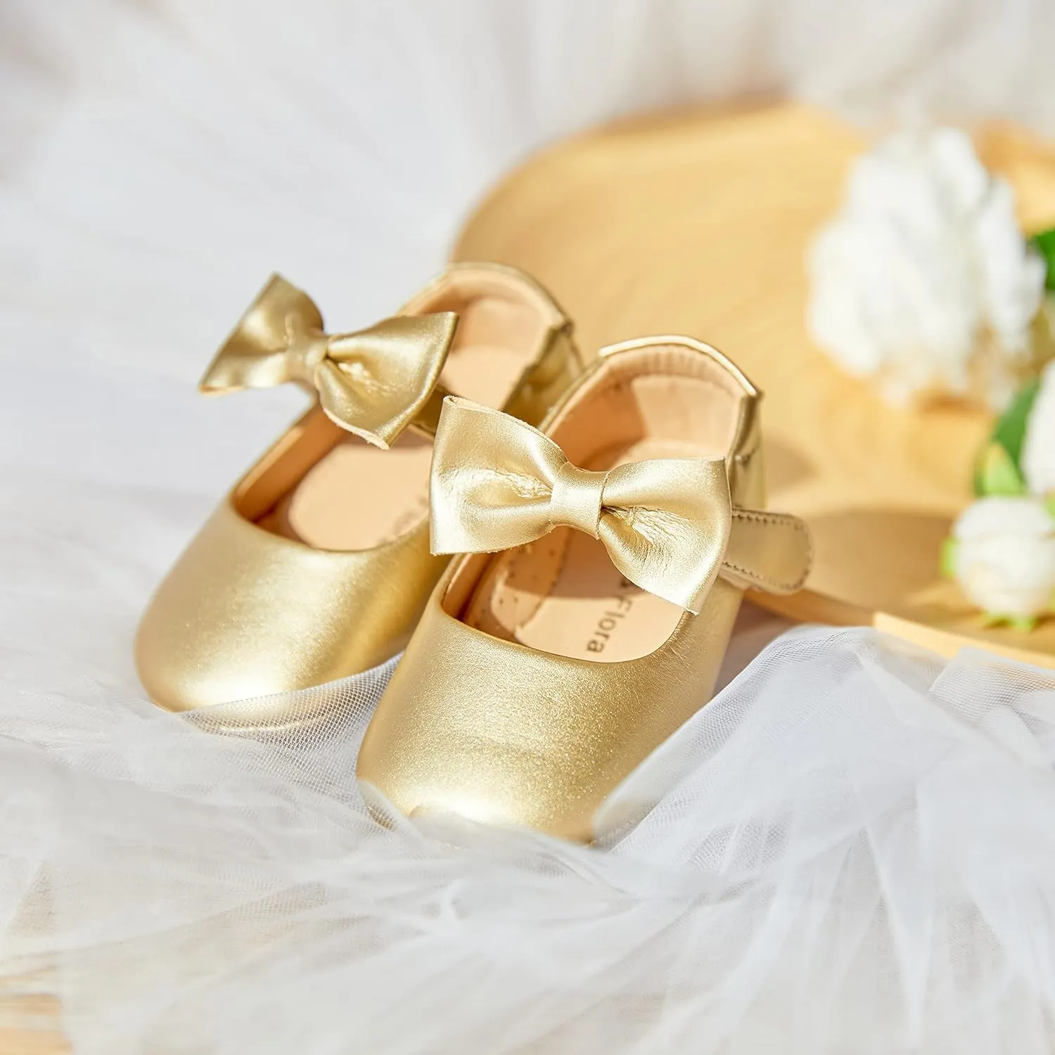 Soft Sole Baby Dress Shoes - Infant Baby Walking Shoes Moccasinss Rubber Sole Crib Shoes.